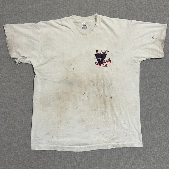 Fruit of the Loom Other - Vintage 90s‎ 917th Air Refueling Dyess AFB Thrashed Military Double Sided Tee XL